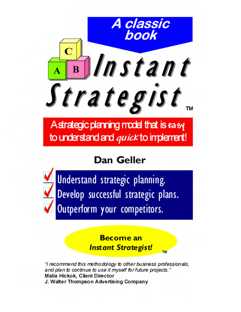 Title details for Instant Strategist by Dr. Dan Geller - Available